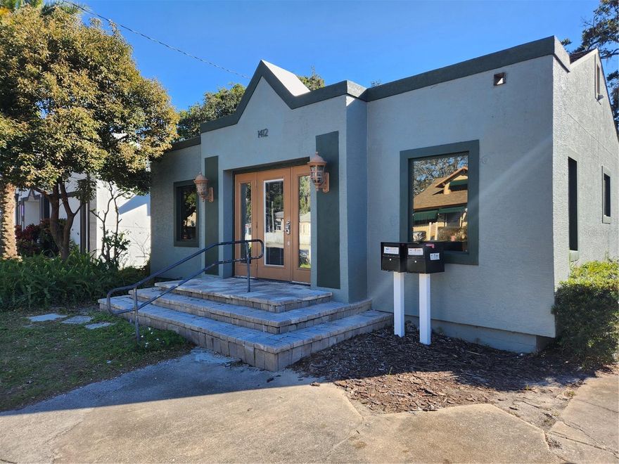 Very nice office with atleast 10+ parking spaces, walking distance to Lake Eola and Thornton Park. Just 1/4 mile from Orlando downtown business core. Very central location easy out to HWY 4, 408, turn pike and more. The office has waiting area with reception counter, board room that can be another office if need be. A total of 4 offices. One bathroom. Kitchen area large enough as a break room.

Currently the building as two tenants, 1 tenant rents 6 parking spaces $1,500.00 monthly
                                                       2 tenant rents one office and shares board room, lobby and kitchen $1,700.00 monthly.
Gross income is $3,200.00 monthly
The remaining offices are used by the current owner.
