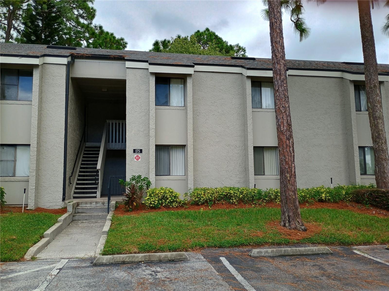 Great location at I-4 and SR 434 behind the Longwood Village shopping plaza. This is a clean 2 bedroom, 1 bath first floor condo with assigned parking spot plus room for guest parking. Newer energy efficient a/c and kitchen appliances, washer and dryer hookups. Rent includes water, sewer, trash, pest control, exterior maintenance, security, clubhouse, fitness room, pool and tennis courts. Car wash area, laundry rooms and bicycle storage too. No Felons-No pets.
