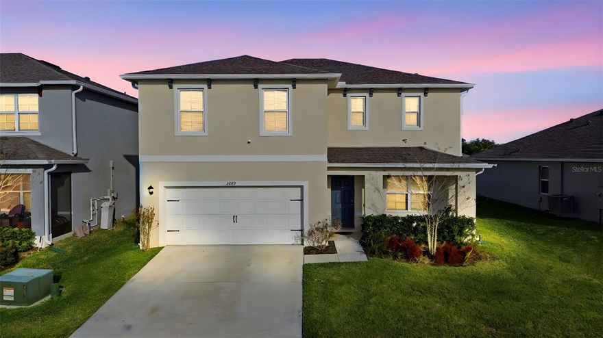 Welcome to this beautifully maintained home in Riverbend at Cameron Heights, one of Sanford’s most desirable newer communities!

Built in 2023 by D.R. Horton, this popular Galen model, located only steps from the playground across the street, offers 4 bedrooms, 2.5 bathrooms, and over 2,400 square feet of thoughtfully designed living space.  From the moment you step inside, you’ll appreciate the open-concept floor plan that seamlessly connects the kitchen, dining, and living areas — perfect for entertaining and everyday living.

The spacious kitchen overlooks the main living areas and features granite countertops, stainless steel appliances (including microwave and dishwasher), and beautiful 18x18 ceramic tile throughout the main areas. Double block construction provides added durability and peace of mind.

Upstairs, the generous primary suite offers a large walk-in closet and a spa-inspired bathroom complete with dual sinks and granite countertops. Ceiling fans are installed in all bedrooms for added comfort.

This home is fully equipped as a Smart Home, including:

Smart porch light switch

Smart door lock

Smart thermostat

Video doorbell

Touchscreen control hub

Driveway and backyard cameras

Smart garage door opener

Front door lock with Echo & Dot integration

All systems can be conveniently controlled via your phone app or any Alexa-enabled device.

Additional highlights include a metered sprinkler system and a spacious 20x20 two-car garage.

Residents of Riverbend at Cameron Heights enjoy fantastic community amenities, including a resort-style pool with cabana and a playground. The location is unbeatable — with quick access to SR-417, I-4, historic downtown Sanford, and Orlando Sanford International Airport.

Don’t miss your opportunity to own this move-in ready, nearly new smart home in a prime Sanford location!