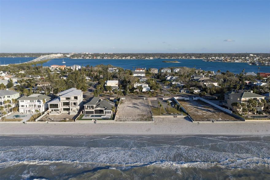 A rare opportunity to own a direct Gulf-front homesite in the exclusive enclave of Belleair Shore—one of Florida’s smallest and most prestigious beachfront municipalities. This exceptional parcel offers the perfect canvas to create your custom coastal retreat in a community defined by privacy, tranquility, and timeless seaside living.

With only 54 residential properties spanning roughly one mile of pristine, sugar-sand shoreline—and no commercial development—Belleair Shore delivers a uniquely serene beachfront experience unlike anywhere else along the Gulf Coast. Notably, homesites in Belleair Shore extend to the mean high-water line, affording residents a rare sense of true beachfront ownership and direct connection to the Gulf.

This premier lot boasts approximately 80 feet of direct Gulf frontage and an impressive 248 feet of depth, providing abundant space to design and build a truly extraordinary residence.

Wake up to the sound of waves, enjoy daily strolls along the water’s edge, and take in breathtaking sunsets every evening—your gateway to the ultimate beachfront lifestyle awaits.