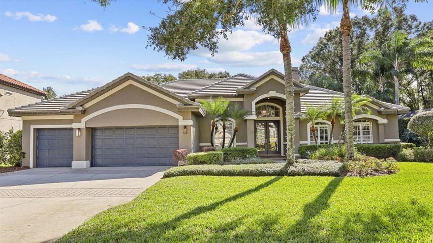 Your chance to own a spectacular Hannah Bartoletta home on nearly 1/2 acre conveniently located in
 the highly desired gated community of Wellinton Manor. This home has been meticulously maintained
 with painted interior 2022, bathrooms 2020, master bath, fireplace 2021, along with additional 
upgrades throughout the house. You will fall in love with this 4 bedroom, 3 bathrooms, office and bonus 
room. Upon entering this home, you will notice a well design floor plan, natural light shining 
through the windows which beautifully illuminates the space, greeted by a large, beautiful formal 
living room with a gas fireplace and views of the lanai and pool. To the left, the dining room 
provides ample formal entertaining space. Large master suite that comes complete with sitting 
area, views of and access to the pool, walk-in closets, master bath with double vanities, tub, 
walk-in shower, and separate water closet. The kitchen has beautiful 43" upper cabinets, granite 
countertops, stainless steel appliances, built-in desk, breakfast nook, and open views of the huge
 family room. Family room opens to lanai and pool area via large sliding glass doors.
Off the kitchen two guest bedrooms and guest bath are easily accessible. Back guest bedroom and a large bonus room share the pool bath.  Outside, beautifully 14 x30 pool updated in 2018, new pool water heater, salt system and automation in 2019.  The pool is surrounded by abundant deck space recently remodeled with beautiful pavers in 2020. 220 Outlet connection for electric car in the garage.  This gem will not last long.