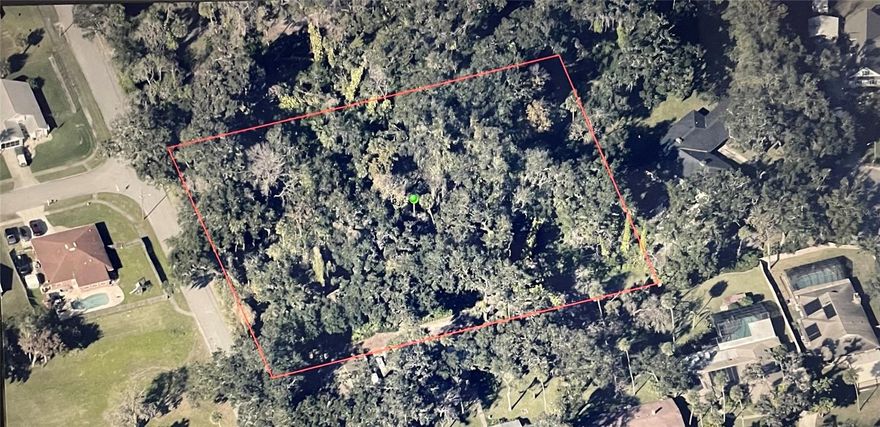 Rare find! Nearly 2 uncleared acres in the heart of Port Orange. This is a remnant parcel not within any neighborhood/subdivision (no HOA)! Per the City of Port Orange, 1 house can be built on this parcel. In order to build more than 1 home the property would need to be subdivided. Tap the potential of raw land available within city limits and close to area shopping, highways and the beach!