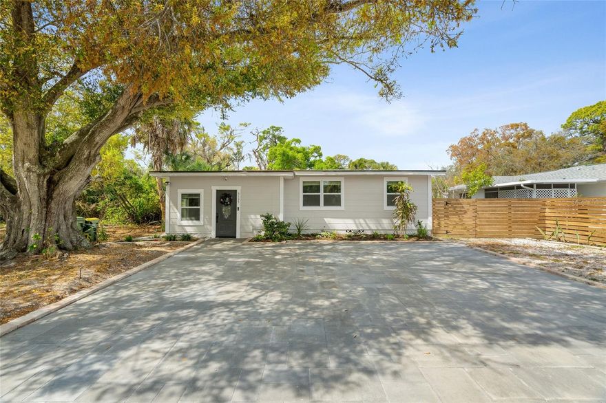 Move-in ready with a bright and modern feel, this Sarasota home features an open layout, large windows for abundant natural light, and a versatile office/family/bonus room. **2022 Roof**Nicely updated bathrooms, SS appliances/solid cabinets/granite countertops in the kitchen and newer flooring as well! The paver driveway offers extra-wide parking with plenty of space for multiple vehicles.

Equipped with a private fenced backyard providing room to create your own outdoor retreat, with space for a pool or garden. Located within the City of Sarasota limits with one-week minimum rentals allowed, this property offers great flexibility for investors, first-time buyers, or those looking to downsize. Just minutes to Downtown Sarasota, SRQ International Airport, dining, shopping, and all the beautiful city of Sarasota has to offer! Reach out to schedule a time to see for yourself today!