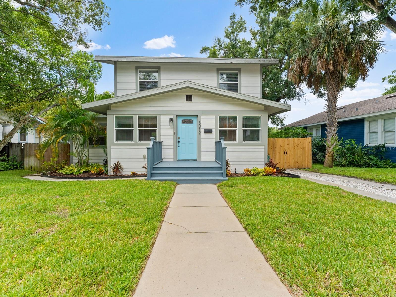 Welcome to this beautifully renovated, move-in ready home located in the heart of historic Seminole Heights. Situated on an oversized lot with a massive backyard, this home features an excellent floor plan with 3-bedrooms, 3 full bathrooms plus an office/den. Originally renovated in 2020–2021, with major updates like a new roof, HVAC, impact windows, tankless water heater, modern kitchen with granite countertops, updated appliances, and more. Since then, the current owners have continued to enhance the home with backyard pavers, lush landscaping with full irrigation (front and back), a custom primary closet, added laundry shelving, entry gate for additional parking, a stylish foyer accent wall, and additional thoughtful touches throughout. The expansive backyard offers endless potential—add a pool, build a garage or ADU, or simply enjoy the serene outdoor space as-is. Located in a prime Seminole Heights location, you're just minutes from popular restaurants, parks, grocery stores, and have quick access to Armature Works, Downtown Tampa, Hyde Park, and more. This home truly has it all—space, style, and location. Don’t miss your chance to own this turnkey property—schedule your showing today!