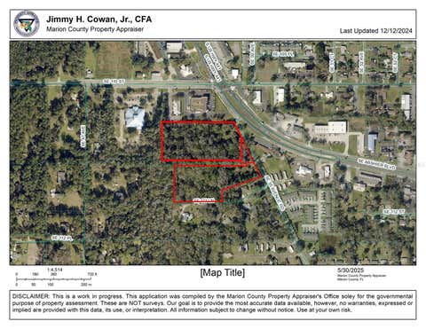 Tiny photo for 11090 SE 55th Avenue Road, Belleview, FL 34420 (MLS # OM702639)