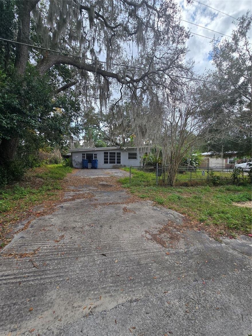 Solid opportunity for investors or buyers looking to add value. This 2-bedroom, 1-bath single-family home sits on an oversized lot and offers strong potential with the right updates. No HOA. Spacious outdoor area allows room for expansion or customization. Property is being sold as-is and is ideal for a rental, flip, or long-term hold. Convenient access to nearby amenities, shopping, and major roadways.