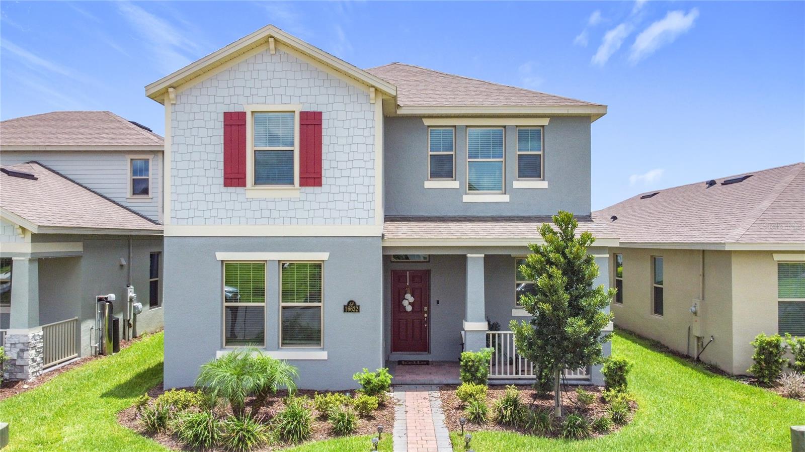 Short Sale. Located in the sought-after resort-style community of Waterleigh in Winter Garden, this spacious 2-story home features 4 bedrooms, 3.5 baths, and a versatile bonus room that can serve as a home office or additional bedroom. The first floor offers a guest bedroom with a full bath, a half bath, and an open-concept kitchen that flows into the living and dining areas—ideal for entertaining. Enjoy a fenced-in patio and a generous 2-car garage. Upstairs includes three more bedrooms, two full baths, and a family room. Enjoy access to community pools, clubhouse, fitness center, and more—just minutes from major highways and world-renowned attractions like Disney.