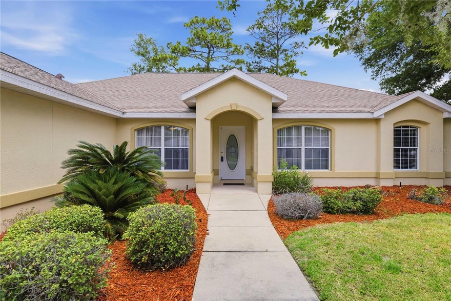 One or more photo(s) has been virtually staged. Welcome to this beautifully maintained pool home located in a desirable gated community in Ocala, offering the perfect combination of comfort, functionality, privacy, and convenience. Situated on a spacious 0.40-acre lot and just minutes from I-75, this move-in ready property provides an easy commute to both Ocala and Gainesville while still offering the peaceful feel of residential living.
Originally built in 2006, this well-cared-for home has been thoughtfully updated and maintained, making it an excellent opportunity for buyers looking for a property where major improvements have already been completed. One of the most valuable recent upgrades is the brand-new roof installed in 2024, providing peace of mind, improved insurability, and long-term value. The home was also freshly painted last year, giving both the interior and exterior a clean, modern, and well-maintained appearance.
Inside, the home offers over 2,300 square feet of living space with a functional and comfortable layout designed for everyday living and entertaining. The property features 3 spacious bedrooms plus a dedicated office that can easily be used as a 4th bedroom, guest room, nursery, workout room, or flex space depending on your needs. The split floor plan and generous room sizes provide flexibility for families, remote workers, or multi-generational living.
The main living areas flow naturally throughout the home and offer abundant natural light, creating a warm and inviting atmosphere. The spacious kitchen opens to the living and dining areas, making the home ideal for gatherings, entertaining, or simply enjoying daily life. Large windows and sliding glass doors connect the interior living spaces to the outdoor pool area, enhancing the indoor-outdoor Florida lifestyle.
Step outside and enjoy your private outdoor retreat featuring a screen-enclosed pool and deck area, perfect for year-round enjoyment. Whether you are hosting family and friends, relaxing after work, enjoying morning coffee, or spending weekends by the pool, this outdoor space creates the ideal setting. The spacious backyard and oversized lot provide additional room for pets, gardening, outdoor activities, or future personalization while still being easy to maintain.
Additional features include durable construction, central air conditioning, mature landscaping, and an overall condition that reflects pride of ownership and ongoing maintenance throughout the years.
Location is another outstanding feature of this property. Conveniently located near shopping, dining, schools, medical facilities, and major roadways, this home offers quick access to I-75 for commuters traveling to Gainesville, Ocala, or surrounding areas. The gated community provides additional privacy and a welcoming neighborhood atmosphere while remaining close to everything you need.
This property is ideal for buyers searching for:
Pool homes in Ocala, gated community homes, homes with office space, homes near I-75, Florida homes with land, move-in ready homes, homes with recent upgrades, or homes with outdoor living space.
Preferred lender may offer a credit of up to 2% of the buyer’s loan amount toward closing costs, prepaids, or a rate buy-down. Buyer may choose any lender of their preference.
Don’t miss this opportunity to own a beautifully maintained pool home with space, flexibility, recent upgrades, and a prime Central Florida location. Schedule your private showing today.
