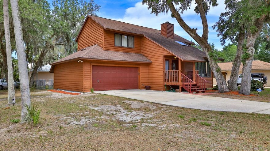 PRIME LOCATION ! Centrally located in a  quiet, tree lined neighborhood.  Area schools, city parks, downtown, the Intercostal waterways, the beach, convenient shopping and much more are less than 15 minutes from your new home.   Attractive  and well maintained .This distinctive two story  house is located on a corner lot on a quiet low traffic street in the heart of New Smyrna Beach.  Bright and airy with  laminate wood flooring on the first floor and a spacious kitchen with large windows to bring in the natural light. The bedrooms are located on the second floor where there  is a laundry shoot to the separate laundry room located off the kitchen. French doors open out  onto the deck in the nice sized fenced  back yard.  This house has New Smyrna Utilities , City water and sewer , a well  for sprinklers and a generator hookup with transfer switch and a monitored  security system .   A great craftsman  built family home that has a maintenance record and a  termite bond  that is transferable ! ;Water: City