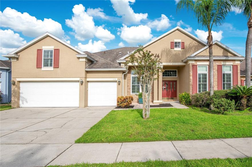 **WELCOME HOME to your EXECUTIVE HOME in the *PRESERVE* of EASTWOOD!** Your 4 bedroom , 3 full bathrooms, Pool home with 3 car garage, Bonus room and Office. This home has everything that you need. From the 3 WAY SPLIT FLOOR PLAN for lots of privacy to the large master bedroom  you'll love this home. The open concept kitchen features 42" cabinets  and lots of storage including a center island, which all overlooks the family room with gas fireplace and French Doors out to the lanai. Your screened in area features a new screen enclosure and resurfaced pool from 2019 and outdoor  kitchen area! You also have plenty of lanai space for tables or lounge chairs. Enjoy this while having no rear neighbors. Your new home has an extra bonus/flex space. Eat breakfast at your table and watch the wildlife through the big window. There is a  large formal living room in the front of the house. The office has French doors for privacy and a full closet for storage. The roof  and HVAC were replaced 2013, New Pool Pump 2022, Energy efficient dual pain windows were installed in 2013. The HOA fees include internet, cable, and 24-hour guard gated security, making them a great value. Enjoy the convenience of these amenities without any additional costs.  Make an appointment to see this one today!