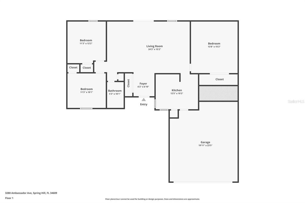 Photo of 3280 Ambassador Avenue, Spring Hill, FL 34609 (MLS # W7881281)