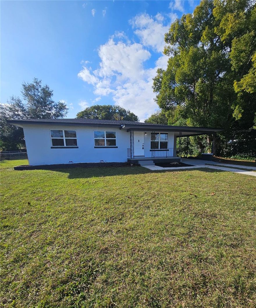 Seller is offering $10,000 towards closing cost or rate buydown!! Come check out this 3-bedroom, 1-bath home has been completely updated. NO HOA, NO FLOOD ZONE Bring your RVs and BOATS! This home has a NEW ROOF 11/2025, NEWER HVAC, NEW REMODELED KITCHEN, FLOORING, NEW STAINLESS-STEEL APPLIANCES, updated electrical panels, fresh exterior stucco & paint throughout. Step inside to find luxury vinyl plank flooring, all-new recessed lighting and fixtures, and a bright, modern feel. The kitchen features new cabinets, quartz countertops. You’ll also love the dedicated laundry room. Followed by a spacious screened in lanai, and large fenced yard which offers space for entertaining, play, or relaxing under the sun. Located just minutes from vibrant downtown Sanford, New Smyrna Beach, and close to blue springs, state parks, top-rated schools, shopping, dining, and major highways, this home perfectly balances small-town charm with easy access to all the fun of Central Florida. With every major system updated and beautiful cosmetic upgrades throughout don't miss this opportunity and ITS PRICED TO SELL! Book your showing today.
