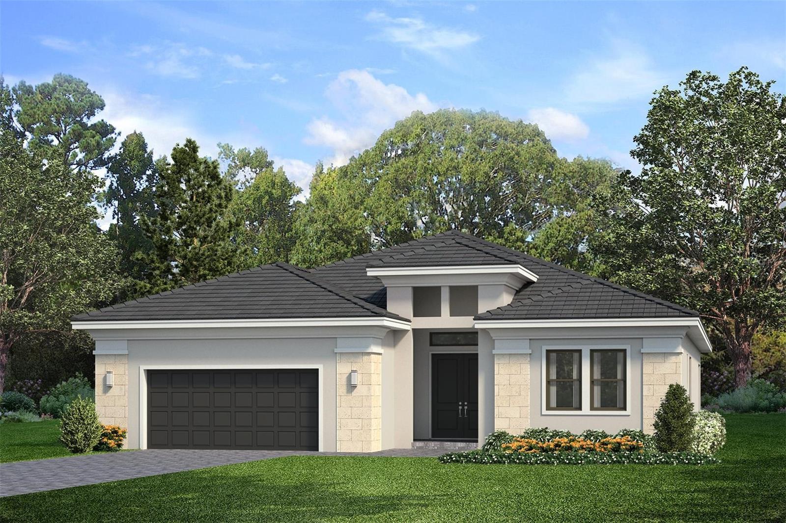 ***NEW CONSTRUCTION***Model Photos used for reference* Immaculate single-story home featuring 3 bedrooms, 3 bathrooms, a private den, and an open-concept layout designed for both entertaining and relaxed everyday living. Enjoy a gourmet kitchen with GE appliances, quartz countertops throughout, and a convenient drop zone off the garage entry. Durable tile flooring flows through the main living areas, den, and primary suite.
This home is built for peace of mind with impact glass throughout and is prepped for a future summer kitchen and pool. A privacy wall adds seclusion to the spacious covered lanai, which overlooks tranquil preserve views. With thoughtful design selections and premium finishes, this home offers the perfect blend of comfort, style, and functionality in a premier Lakewood Ranch community.