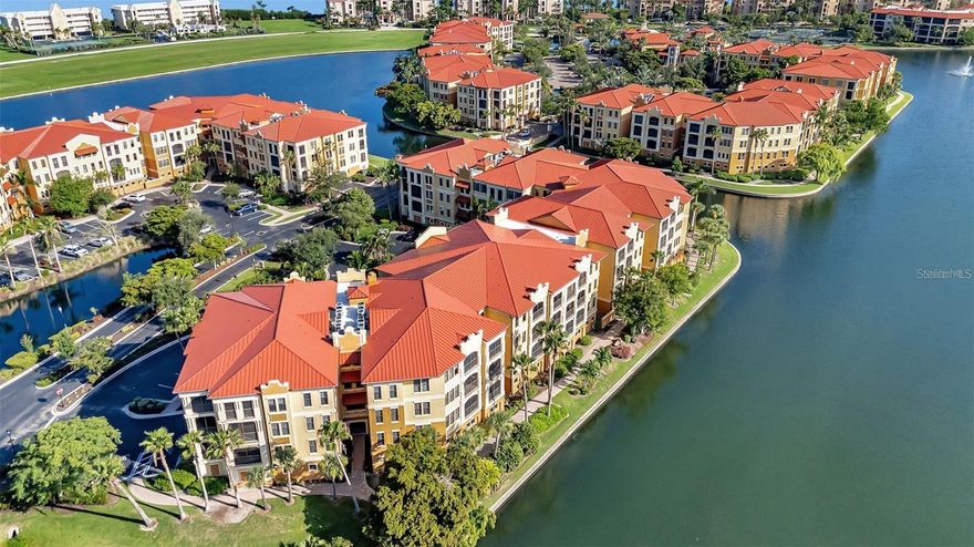 THE VIEWS-where every glance looks like a postcard! Experience the breathtaking views of Charlotte Harbor and the Gulf Islands from this stunning TOP-FLOOR residence in Vivante, Punta Gorda's premier gated condominium community! This beautifully appointed 2-bedroom, 2-bath + den condo offers an open and airy layout designed to capture natural light and showcase the panoramic waterfront scenery. Updates include new carpet, fresh paint, ceiling fans and much more. Step onto your private lanai and unwind on your own peaceful retreat above it all. The spacious primary suite, versatile den (perfect for a home office or guest space), and well-designed living area provide both comfort and flexibility. A rare highlight is the private 14 x 30 garage, offering ample space for vehicles or storage. Direct elevator access from parking makes coming home a breeze. Indulge in the resort style amenities of Vivante: two sparkling pools, an elegant clubhouse with social spaces, six Har-Tru tennis courts, walking paths, fitness center with locker rooms, billiards room, library, fire pit and incredible lush tropical landscaped grounds. Ideally located minutes from Fishermen's Village, downtown Punta Gorda, marinas, shopping and wonderful dining, this top-floor condo is perfect for full time living or a seasonal escape. Schedule your private showing today!