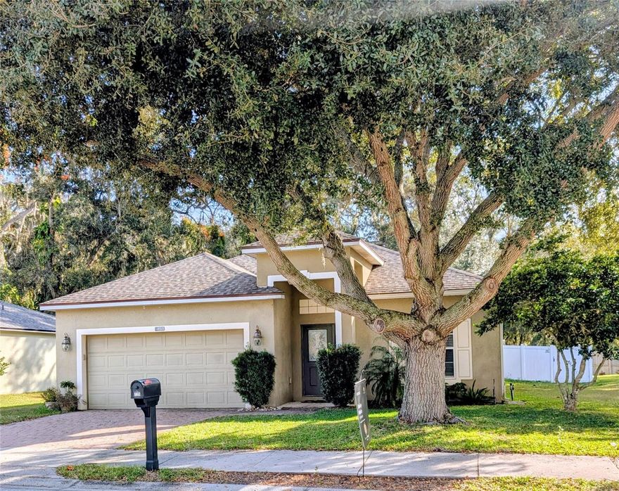 LOOKING FOR A BEAUTIFUL 3/2/2 HOME APX 30 min to WALT DISNEY WORLD, LEGO LAND & (45 min) to TAMPA! What a GREAT LOCATION in AUBURNDALE located in POLK COUNTY WHICH HAS OVER 550 LAKES! VERY LOW HOA of $36 a month. SOLID CBS construction in this ROOMY OPEN CONCEPT HOME! All appliances STAY including SMART WASHER AND DRYER! Some furniture negotiable. List of UPGRADES include: NEW VINYL FENCING IN BACK YARD FOR FIDO, LESS THAN 2 YR ROOF! AC & HOT WATER HEATER HAVE ALSO BEEN REPLACED RECENTLY! BEAUTIFUL PAVER BRICK DRIVEWAY LEADING UP TO YOUR 2 CAR GARAGE WITH AUTO OPENER SO YOU WON'T GET WET ON RAINY DAYS! LARGE DINING ROOM UPON ENTRY LEADING INTO THE OPEN CONCEPT KITCHEN FEATURING A CENTER ISLAND, CORIAN COUNTERTOPS & OAK CABINETS! MASTER BEDROOM ENSUITE FEATURES ROMAN TUB, WALK IN SHOWER AND ROOMY WALK IN CLOSET. BOTH BATHS HAVE CORIAN COUNTERTOPS AS WELL! DRESSING ROOM/OFFICE OFF THE MASTER BR WHICH OPENS OUT TO THE PRIVATE SCREENED IN PORCH AREA WITH ALTERNATE ENTRY OFF LIVING ROOM TO ENJOY YOUR MORNING COFFEE!  EASY 2 SHOW CALL TODAY FOR A TOUR OF THIS FABULOUS HOME! OWNER MOTIVATED!