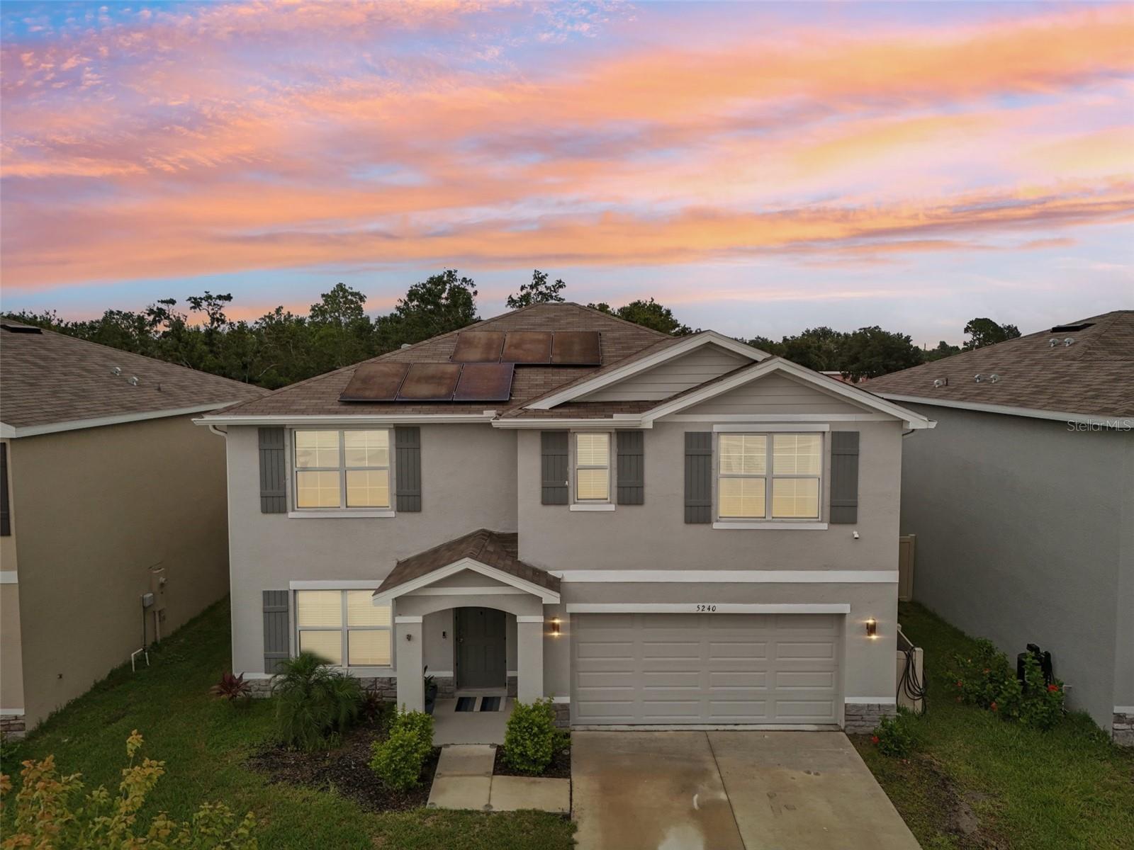 One-of-a-kind showstopper! This amazing 5-bedroom, 3-bathroom pool home is the total package and won’t last long! Nestled on a premium lot with no backyard neighbors, this home features a custom backyard oasis that’s truly unmatched, complete with a heated and chilled pool, extended paver patio, fire pit, and a fully fenced yard designed for privacy and year-round enjoyment.
Step into luxury with an extended covered lanai enclosure, perfect for relaxing in the shade or entertaining guests in style. Additional upgrades include a whole-house water treatment system, optional solar power, and a garage with upgraded shelving and built-in storage.
Inside, you’ll find a spacious and modern layout filled with natural light, perfect for families, work-from-home living, or multigenerational needs. Located in a sought-after community just minutes from top-rated schools, shopping, and commuter routes.
There’s truly nothing else like this on the market—don’t miss your chance to make it yours!