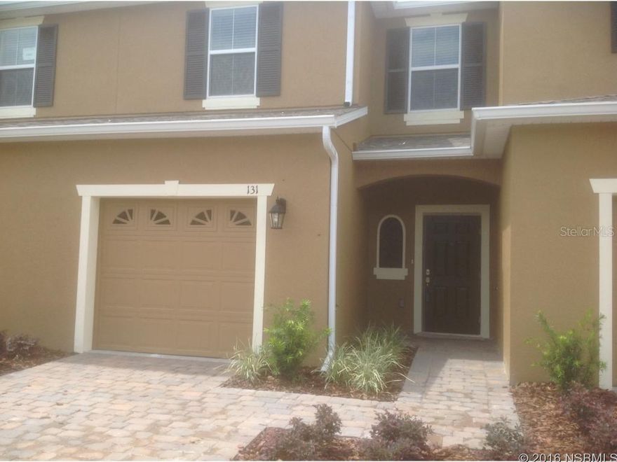 Scenic view overlooking water. Near clubhouse and pool. Granite countertops, window treatments, garage door opener. Overflow/guest parking across street. Owner requires potential renter(s) to provide background check w/application. Security Deposit required at time of acceptance; first month's rent prior to occupancy.