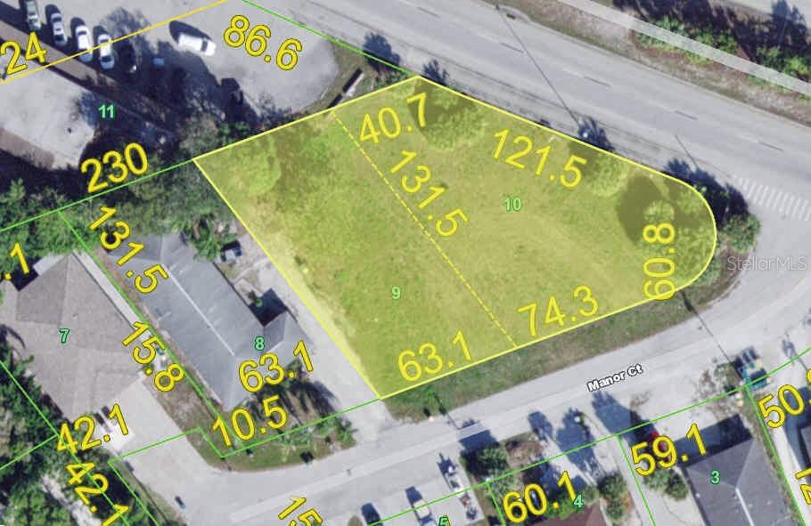Owner Financing Available on this Prime Commercial Lot in Englewood. This is the perfect place for your new business. This is a prime 18,000+ square foot 2-lot McCall Road location with OMI Zoning. Owner has old engineered site plan and architectural drawing for a Key West style office building.