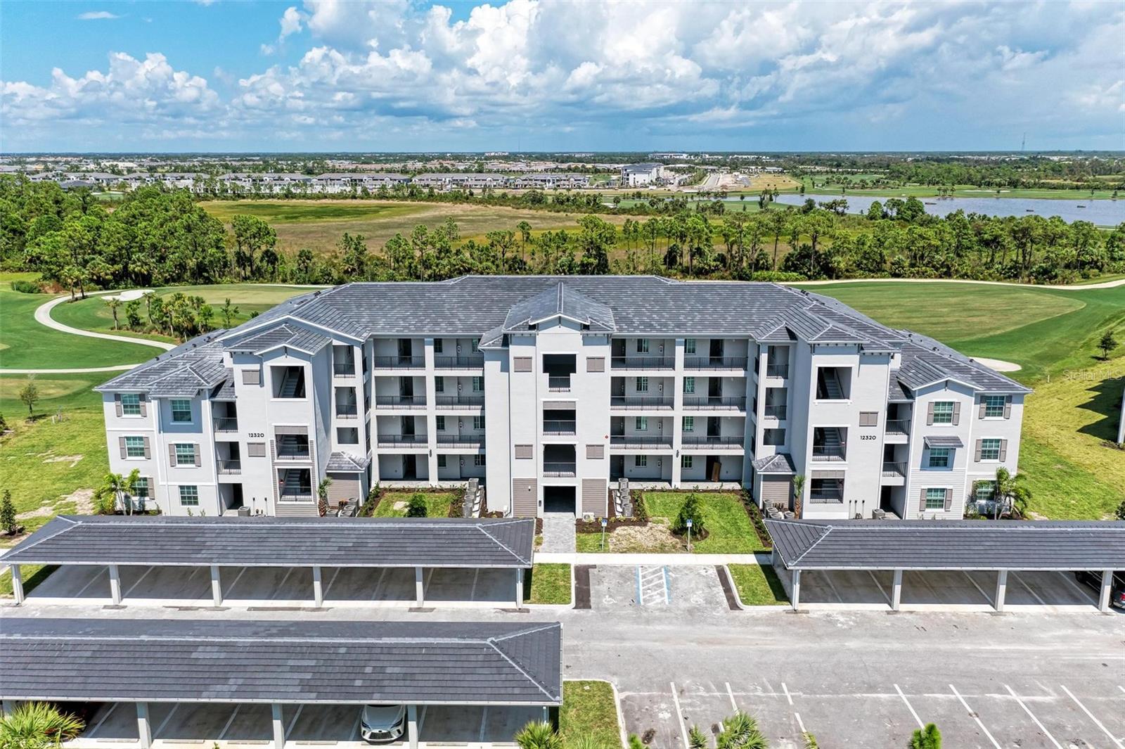 SPECIAL PRICING OF $2,300 EACH MONTH IF YOU BOOK FOR AT LEAST 1 MONTH FROM SEPTEMBER THROUGH NOVEMBER 2025 --- WELLEN PARK GOLF & COUNTRY CLUB --- BRAND NEW TURNKEY FURNISHED 2 BEDROOM, 2 FULL BATH, 1 ASSIGNED PARKING CONDO --- High Season (December-April): $6,000/month (utilities included; electric capped at $100/month) --- Low Season (May- November 2024): $2,500/month + Guest reimburses for utilities. Welcome to 12320 Wellen Golf St #402, located in Wellen Park Golf and Country Club in Venice, Florida! This top-floor 2-bedroom, 2-bathroom condo offers a spacious open floor plan filled with natural light, a gourmet kitchen with granite countertops and stainless steel appliances, and a private balcony with stunning golf course views. The primary suite features a luxurious en-suite bathroom with dual vanities and a walk-in shower, while the guest bedroom provides ample space for visitors. As part of this resort-style community, you’ll enjoy access to golf, fitness center, tennis courts, and tiki bar (some amenities are still under construction). Just minutes from Downtown Wellen, you’re close to fantastic shopping, dining, and entertainment. Don’t miss your chance to experience the ultimate Florida lifestyle! Durations 6 months or less require 13% additional tax and all funds paid up front. Durations longer than 6 months require first, last, security deposit & credit application fee. Membership transfer required. Pet friendly upon owner approval and $500 non-refundable pet fee.