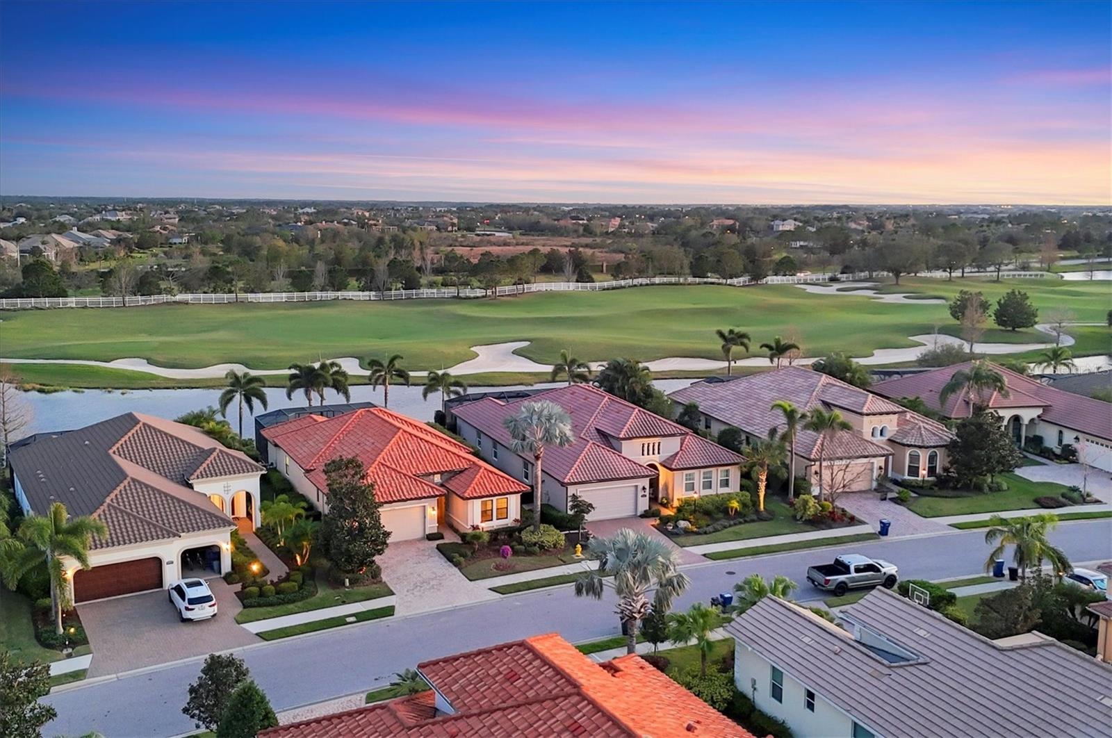 Discover Your Dream Home in Country Club East! Are you searching for the perfect blend of luxury, comfort, and breathtaking views? Look
no further! This impressive 3-bedroom, 2.5-bath home with a 2-car garage offers stunning southern views of the tranquil pond and lush golf
course, making it an idyllic setting for relaxation and entertainment. Step inside to find gorgeous cabinetry and fresh paint that enhance the
home's inviting atmosphere. Property Features Impact windows and doors! The beautiful outdoor space features a sparkling pool and spa, perfect for enjoying warm Florida days and evenings. Nestled on a quiet cul-de-sac, this residence offers great value in one of the most sought-after neighborhoods of Lakewood
Ranch. As a resident of Country Club East, you'll enjoy exclusive amenities that elevate your lifestyle. The Retreat offers a state-of-the-art
fitness center, social spaces, a game room, and scenic trails, lakes, and parks. Optional membership to the Lakewood Ranch Golf & Country
Club grants access to four championship golf courses, pickleball, 20 tennis courts, and exquisite dining venues. Nearby attractions abound,
including the Sarasota Polo Club and premier golf courses, as well as the Premier Soccer and Sports Campus. You'll also appreciate the
convenience of grocery stores, coffee shops, upscale dining options, and UTC Mall shopping, all just moments away. Plus, the renowned
beaches of Siesta Key and Longboat Key are easily accessible for sun-soaked relaxation. Don't miss the chance to make this luxurious home
your own! Schedule your private showing today and experience the unparalleled lifestyle that awaits you in Country Club East!
