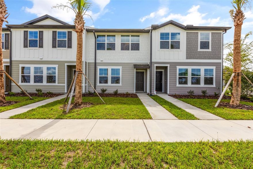This spacious 3-bedroom, 2.5-bathroom townhouse offers the perfect blend of comfort and convenience. Located just 10 miles away from the vibrant community of Lake Nona and a short drive from Orlando International Airport. Step inside and be greeted by a warm and inviting open-concept living space, perfect for entertaining friends and family. Upstairs, you'll find three generous bedrooms, including a luxurious master suite with a private en-suite bathroom and walk-in closet. The additional bedrooms are perfect for family members, guests, or even a home office. Each room is designed with comfort and style in mind, ensuring a peaceful retreat at the end of the day. One of the standout features of this townhouse is its prime location within an area known for its excellent schools. This makes it an ideal choice for families looking for quality education options. Additionally, the community offers fantastic amenities, including a dog park and a playground. These features provide a perfect environment for families and pet lovers to enjoy outdoor activities and create lasting memories.