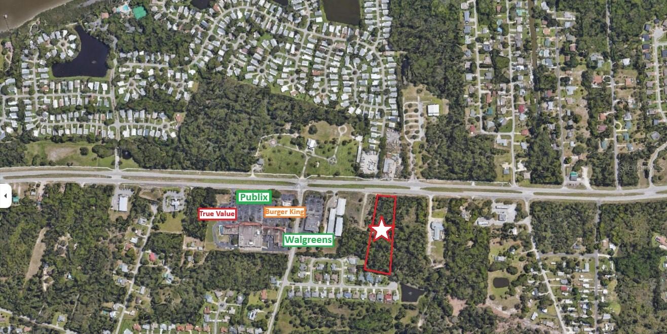 GREAT US HWY 1/RIDGEWOOD AVE FRONTAGE PROPERTY WITH LOTS OF POTENTIAL. THIS PROPERTY IS CLOSE TO: WALGREENS, PUBLIX, DOLLAR GENERAL, WINN DIXIE, DUNKIN DONUTS, TACO BELL ALDI'S AND MUCH MORE. IN AN AREA OF RAPID GROWTH WITH HUNDRES OF NEW HOMES SCHEDULED TO BE BUILT. THIS IS A PERFECT PLACE FOR A THRIVING BUSINESS OR PLENTY OF ROOM TO BUILD A RESIDENCE IN THE BACK. THIS WOULD ALSO BE A GOOD MIX USE PROPERTY FOR APARTMENTS, OR SMALL HOMES. FRONT IS ZONED COMMERCIAL BACK ACREAGE IS ZONED RESIDENTIAL. PROPERTY LOCATED IN VOLUSIA COUNTY AND CAN BE ANNEXED INTO THE CITY OF EDGEWATER. CITY WATER AND SEWER AVAILABLE.