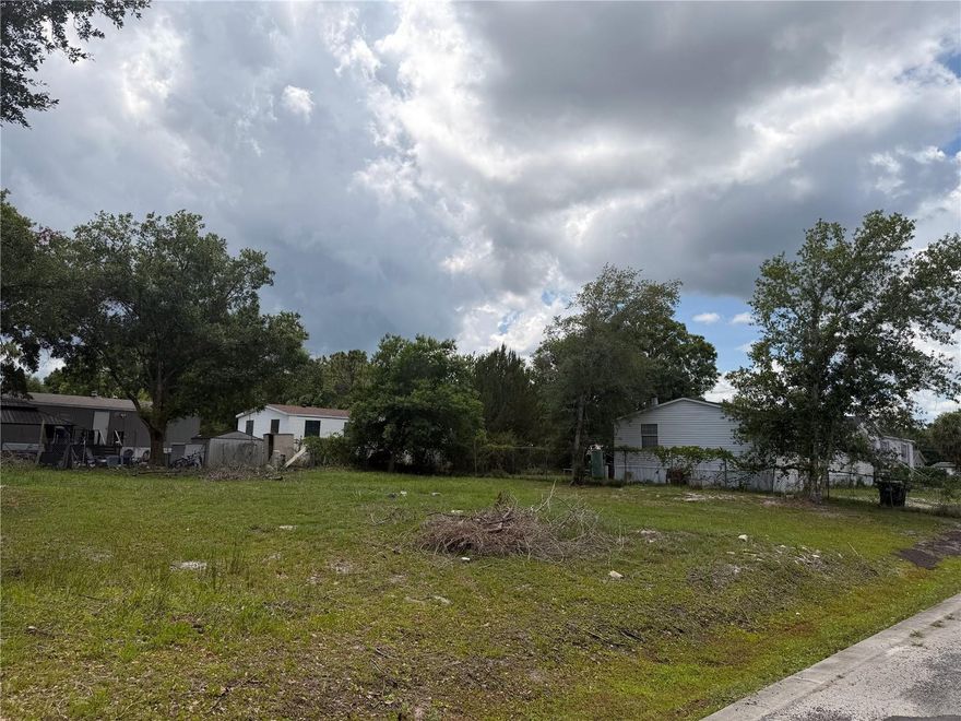 Already cleared and connected land in Bithlo. Owner is motivated and seller financing is available, call for details. This land is ready to build on!