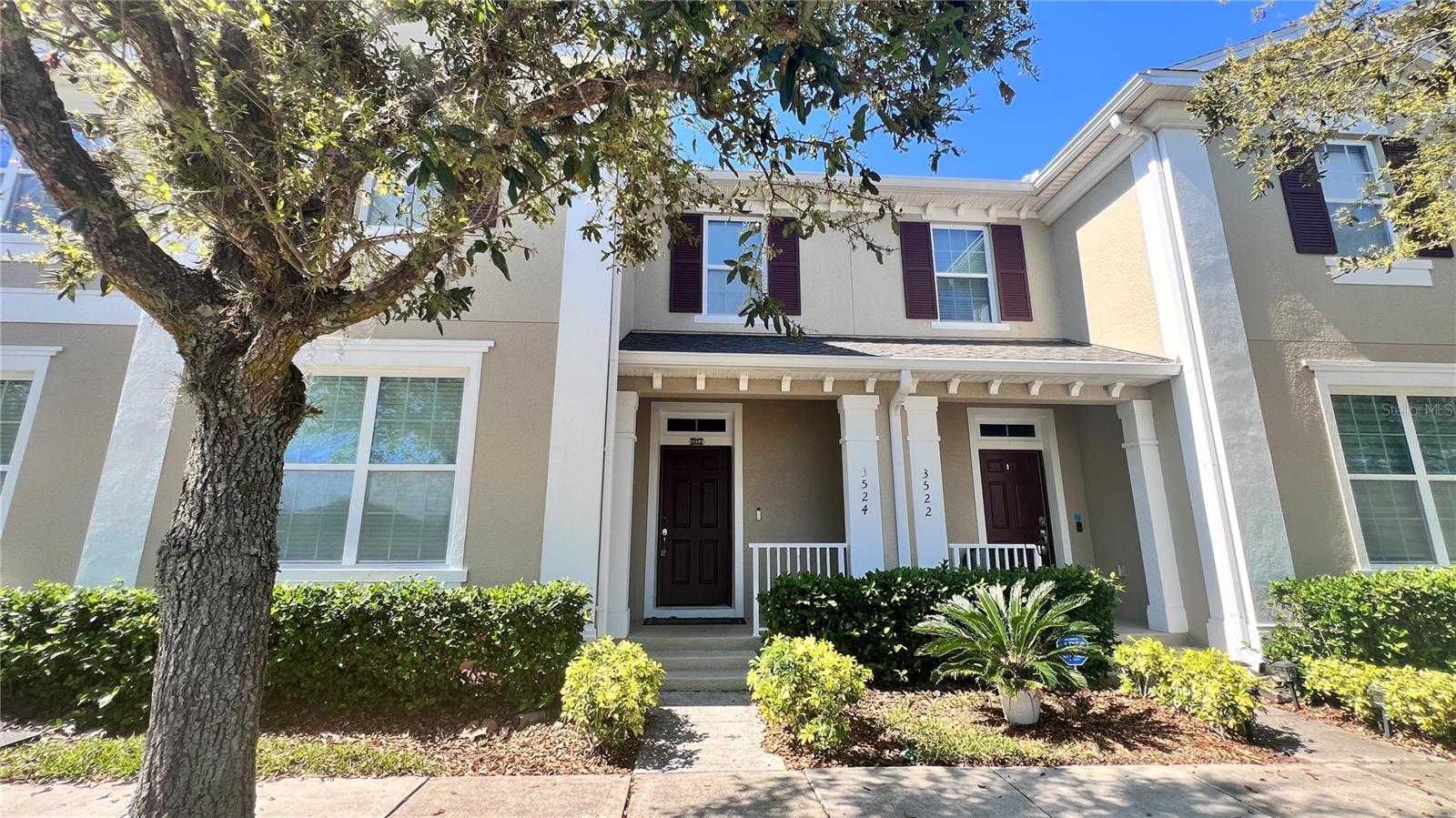 Welcome to this stunning two-story townhome featuring 3 spacious bedrooms and 2.5 baths. The stylish kitchen boasts BRAND NEW stainless steel appliances, upgraded countertops, a large island, and plenty of cabinet space. Enjoy upgraded flooring throughout the main living areas downstairs, with cozy carpet in all bedrooms and upstairs. The master suite offers a huge walk-in closet and a private bath for added comfort. Frameless stand in shower! Bedroom 2 features a closet with custom drawers. Step outside to a covered patio, perfect for relaxing or entertaining. Additional highlights include a 2-car garage and modern finishes throughout. Don’t miss out on this incredible townhome!
HIGHLIGHTS:
- BRAND NEW appliances!
- Internet and cable are included through the HOA.
- The garage features an outlet suitable for charging an electric vehicle.
- A smart thermostat and smart doorbell are installed for added convenience and security.
- Boat Access!
- Amenities: 2 Pools, Playgrounds, Access to Buck Lakes, Community Garden
The Required, Essential Resident Benefits Package enhances your renting experience for only $34 each month. Tenants enjoy valuable services designed to support your lifestyle and future plans, ensuring convenience and peace of mind throughout your tenancy.
