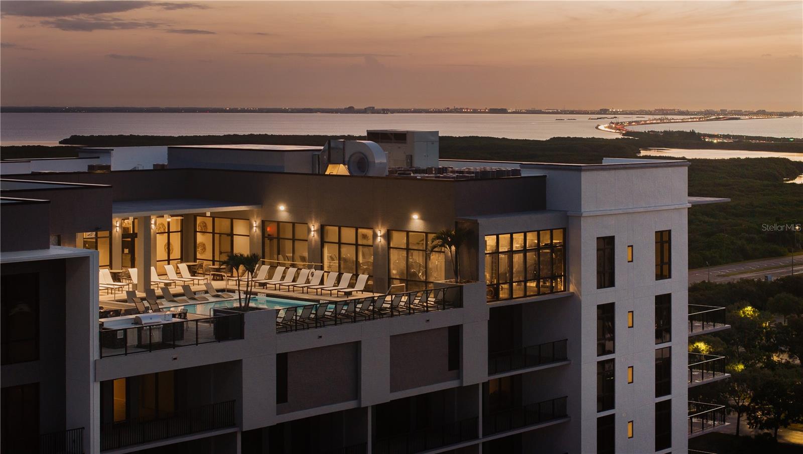 TWO MONTHS FREE ON SELECT UNITS. Welcome to Park & Main Apartments, where every floorplan is thoughtfully designed to elevate your lifestyle with a perfect blend of luxury, comfort and modern convenience. Each 2-STORY PENTHOUSE residence features designer finishes including imported Italian soft-close cabinetry, Quartz Soapstone countertops, Whirlpool stainless steel appliances, and built-in wine coolers that bring both elegance and function into your home. Expansive floor-to-ceiling windows allow natural light to flood this space, while the private balcony extends to your living area outdoors with stunning views of the city and Bay. The 25’ high ceilings, keyless entry, in-home washer and dryer, and wide-plank luxury vinyl flooring come standard in every unit, offering you a seamless and sophisticated living experience. There are two separate floors you can enter into the penthouse residences. Whether you're relaxing at home or exploring the rooftop amenity deck with its resort-style pool, fire pits, co-working lounges and state-of-the-art fitness center, Park & Main delivers a curated lifestyle built for the way you live. Located in the highly desirable Carillon Park area of St. Petersburg, our community places you at the center of it all—with the shortest drive times to downtown Tampa, St. Pete, Clearwater, and some of Florida’s most beautiful beaches. Just steps away, enjoy everyday essentials like Publix, scenic walking trails, and Topgolf, all within walking distance. Pet-friendly, professionally managed, Park & Main is more than a place to live—it’s a place to thrive. Explore any of our available floor plans and discover why life is better at Park & Main.