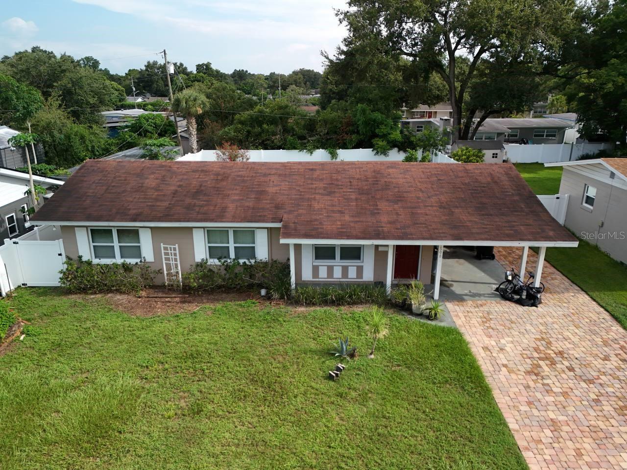 Your dream home just became even more attainable! The home features a paved driveway and a paved patio area in the backyard. The fully fenced backyard offers plenty of space for your imagination—it’s open and ready for your next project. Whether it's a pool, playground, mini golf course, garden, or anything else to suit your family's needs and enjoyment, the possibilities are endless.
As you enter, the spacious open living room greets you with two large windows that welcome the beautiful Florida sunshine. The layout flows into the dining area and kitchen. Adjacent to the dining and kitchen areas is another open area/ Florida room that leads directly to the huge, fenced backyard.
Behind the kitchen, you’ll find a large laundry room with great potential, including a door to the outside for added convenience.
This move-in ready home boasts shiny, refinished terrazzo floors, newer interior doors, and newer windows with blinds. The updated kitchen includes granite countertops, solid wood cabinets with soft-close doors and drawers, matching stainless steel appliances, and a pass-through window to the Florida room/open area.
The three bedrooms and two bathrooms are located on the left side of the living room for added privacy.
Both full bathrooms have been recently remodeled with newer flooring, vanities, and fixtures.
The low-maintenance landscaping and paved driveway add to the home’s excellent curb appeal. Roof replaced in 2020.
Excellent schools are zoned to this address that are Pine Castle-Pershing Elementary School (Grades PK–8) and Boone High School (Grades 9–12)
Located in the highly desirable Pershing Terrace neighborhood WITH NO HOA, this home is just minutes from ORMC, the SoDo District, and all the nearby conveniences like Target, Publix, and local dining options. You’re also a short drive from Lake Conway and Downtown Orlando, making it easy to enjoy all the area’s recreational and entertainment opportunities. 3D Materport tour available in the virtual tour link-must see!
Don’t wait—schedule your showing today and discover the perfect blend of style, comfort, and location!