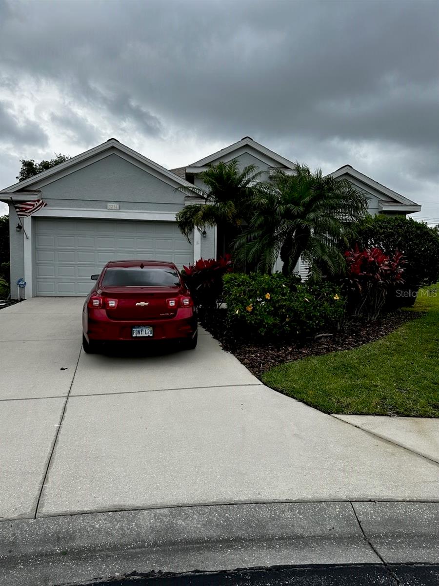 This beautiful 2-year new home shows like a model! The spacious home is located in the desirable University Place community. The gated community offers you & your family many amenities including a fantastic heated pool and a great location convenient to everything. Inside you will find 1875sf of living space including a generous living & dining room combo and a family room. The luxurious master suite awaits you with a huge walk-in closet, a sitting area and a private bath w/ a walk-in shower and a soothing garden tub. The split floor plan also includes two additional bedrooms one of which would be ideal for your home office or den. All of the appliances are included in the eat-in kitchen which also features lots of cabinet & counter space and tile flooring. Your new home offers a view of two lakes and many extras throughout. Call today for more details and a personal showing of this fantastic home!