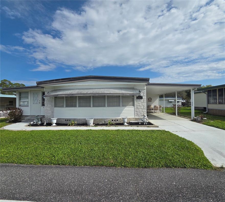 Welcome to Hawthorne At Leesburg a desired 55 plus CO-OP community. Hawthorne provides 24 hour gate service, a 24 hour fire department and 24 hour Emergency Medical support, and a wide variety of amenities and activities to keep you active if you choose to be. The home is being sold as is and price is reflecting possible upgrades the buyer may want to do to make it their own. Move in and put your personal touches to make this house your home. Some furnishings are included to make your move easy. The layout is open and great for entertaining. Kitchen has had upgraded glass tile back splash. Community is located close to medical, banking, dining, The Florida Turnpike and The Villages. Located about an hours drive to Disney, local springs and about an hour and half to many beaches. Lets not forget you will also have Chain of Lakes access where you can cast your worries away, catch some big bass and crappy, or visit the Tri-city area of Mount Dora, Eustis and Tavares and enjoy the day shopping and dining. Also, take a trip down the Dora Canal or watch the Sea Planes land and take off. Do not miss this great opportunity!