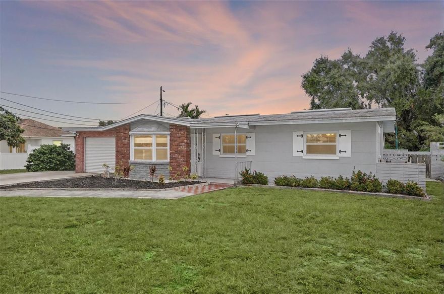 Sunshine, Swimming & Seminole Charm: Your Dream Home Awaits!

Welcome to 12361 114th St, a delightful blend of comfort, character, and classic Florida living. This well-maintained 3-bedroom, 1.5-bath home offers 1,399 square feet of living space and sits on an oversized 8,128-square-foot corner lot, providing plenty of room to relax, entertain, and enjoy the outdoors.

Step outside and you’ll instantly feel at home — the resurfaced pool (June 2024) sparkles beneath the Florida sun, surrounded by an expansive patio that’s perfect for barbecues, pool parties, or peaceful evenings under the palms. Inside, the updated kitchen features granite countertops and stainless steel appliances, blending functionality with timeless appeal. A cozy fireplace anchors the living space, and the newer central AC (under two years old) ensures year-round comfort. The home also includes a one-car garage plus carport, offering ample parking and storage flexibility.

While the home is move-in ready, it also presents a wonderful opportunity for the next owner to make a few updates over time and truly make it their own — all while enjoying a fantastic location and strong long-term value.

Tucked in a non-flood zone and with no hurricane damage history, this property offers peace of mind and convenience in one package. Just minutes from Seminole’s world-famous beaches, residents enjoy easy access to the Pinellas Trail, Boca Ciega Millennium Park, and the shops, dining, and entertainment of Seminole City Center. It’s the perfect balance between coastal fun and laid-back neighborhood living.

Whether you’re looking for a primary home, a vacation retreat, or a short-term rental investment, 12361 114th St delivers space, charm, and unbeatable location — all at a price that leaves room for your personal touch.