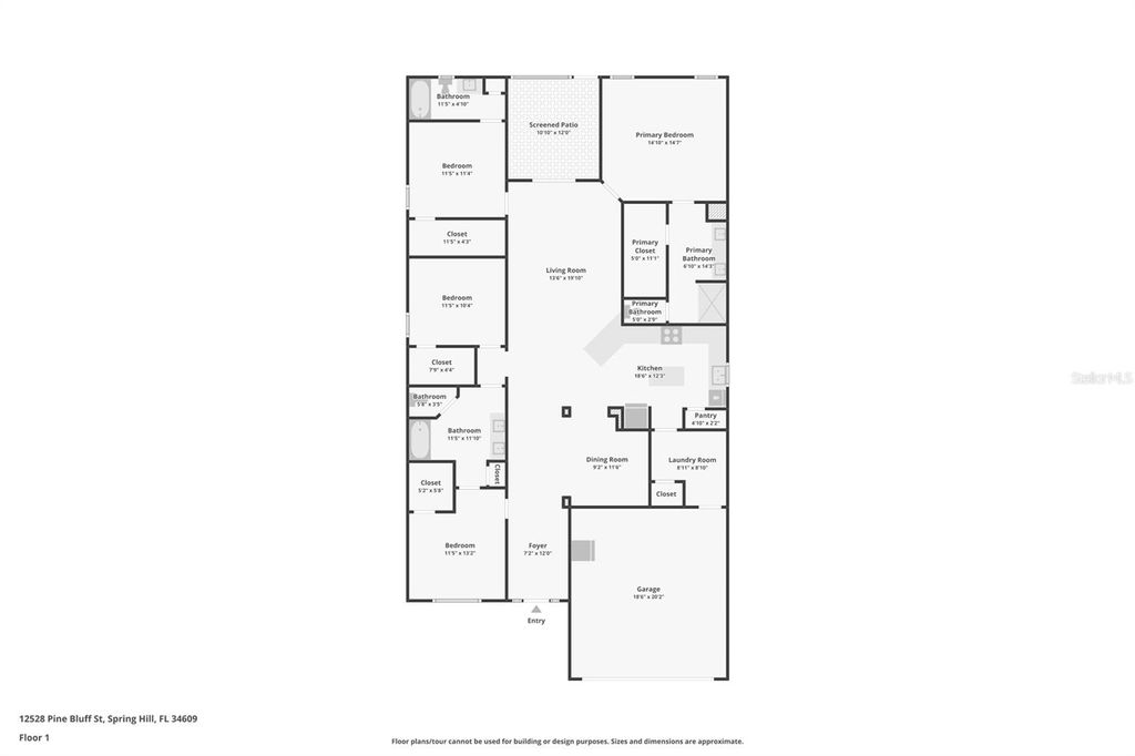 Photo of 12518 Pine Bluff Street, Spring Hill, FL 34609 (MLS # W7877820)