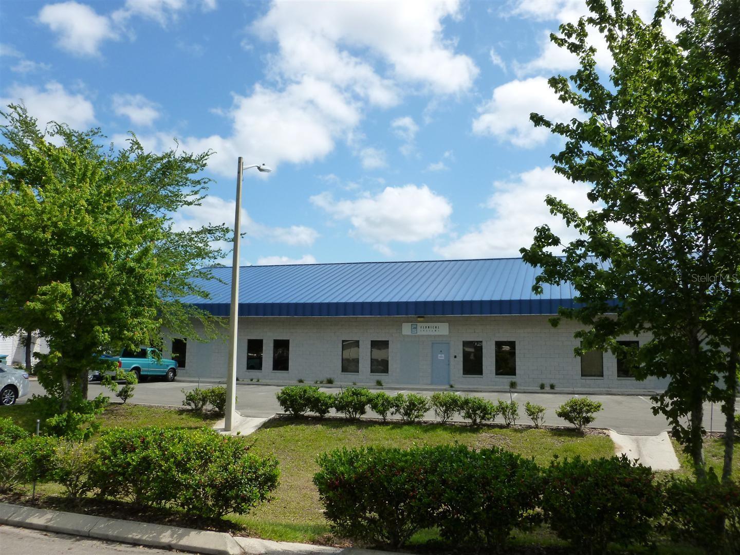 Nice clean office/warehouse in a great looking modern building located in a convenient, well-maintained industrial complex. Suite C has 2 private offices, air-conditioned flex space, and approximately 250 SF warehouse space with a 10x10 roll up door. Perfect for a business looking for climate controlled storage. Lease rate is based on a 5-year lease.