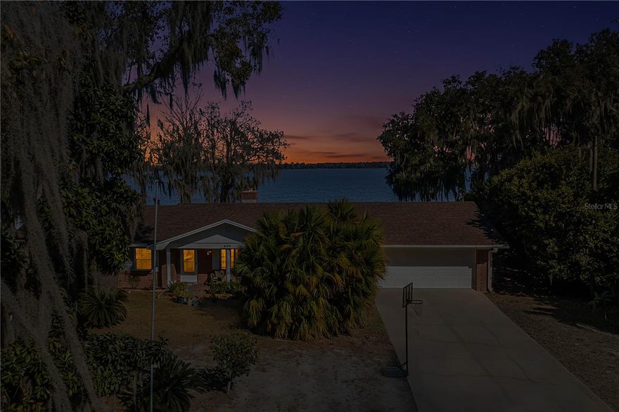 One or more photo(s) has been virtually staged. This is a one owner four bedroom 2 1/2 bath home with over 2000 Square Feet of living space located on Lake Marion with both lakefront and Canal front a seawall all the way around his home is located on a dead street with a beautiful view of the lake. Marion is over 3000 acres and is known for its great fishing the one the windows across the back of the house in the living room allows you to see that beautiful view. You can put your own touches in this home and have your own piece of paradise it is close to shopping schools and medical facilities if you are looking for the lake life you will not want to miss this one.






Explore the entire property through a stunning 360-degree interactive aerial virtual tour, complete with smooth zoom-in and zoom-out capabilities—showcasing not only the grounds, but the breathtaking surroundings as far as the eye can see.

Enjoy a short, cinematic video that brings the full picture gallery to life.