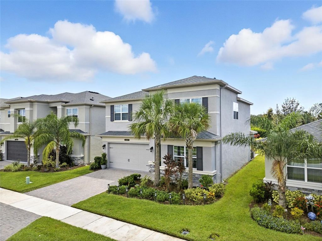 Photo of 3168 Mountain Spruce Terrace, Wesley Chapel, FL 33543 (MLS # TB8418988)