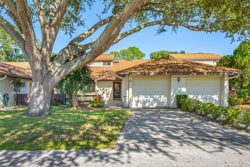 One or more photo(s) has been virtually staged. Discover your affordable dream townhome in the ideal location! This spacious gem boasts two luxurious primary suites (one on each level), 2 full bathrooms, a versatile loft, and a bonus room. Brand-new roof (2023) and updated AC condenser (2019). Stunning curb appeal with an inviting front porch that is ideal for cozy firepit gatherings or stylish outdoor seating. Step inside to soaring vaulted ceilings that create a bright, open floor plan, with the upstairs loft offering a dramatic overlook. Fresh new flooring and paint throughout the living areas and bedrooms. The downstairs guest suite is a retreat in itself, it is generously sized with a walk-in closet and a private vanity room leading to the fully remodeled guest bathroom featuring sleek, modern finishes. The functional kitchen offers stainless steel appliances, a cozy eat-in nook, and a handy built-in desk, ready for your personal updates while keeping meals flowing smoothly. A flexible bonus room off the back awaits your vision: home office, cozy den, extra lounge, wet bar, or whatever inspires you! Upstairs, the expansive loft creates two distinct living areas and opens to a private balcony with views of the 18-acre Douglas M. Cooke Community Park—complete with playgrounds, walking paths, picnic spots, dog areas, football field, basketball courts, and baseball fields. The oversized primary suite pampers with a walk-in closet featuring custom built-ins, plus an en-suite bath with a built-in vanity and a private shower retreat. Enjoy the benefits of this well-maintained community with a low HOA fee of just $175 per month. Prime convenience: minutes from shopping, dining, and everything you need, plus just 4.7 miles to vibrant Downtown Lakeland where you can stroll along Lake Mirror for sunset swan boat rides, catch a show at the historic Polk Theatre, sip craft brews at Swan Brewing, savor farm-to-table fare at trendy spots like Nineteen61 or The Joinery, shop one-of-a-kind boutiques, enjoy Munn Park concerts and farmers markets, or paddleboard on Lake Morton amid iconic swans. Under 40 minutes to Orlando and under 45 minutes to Tampa for theme parks, international airports, pro sports, and big-city excitement. Your perfect home awaits!