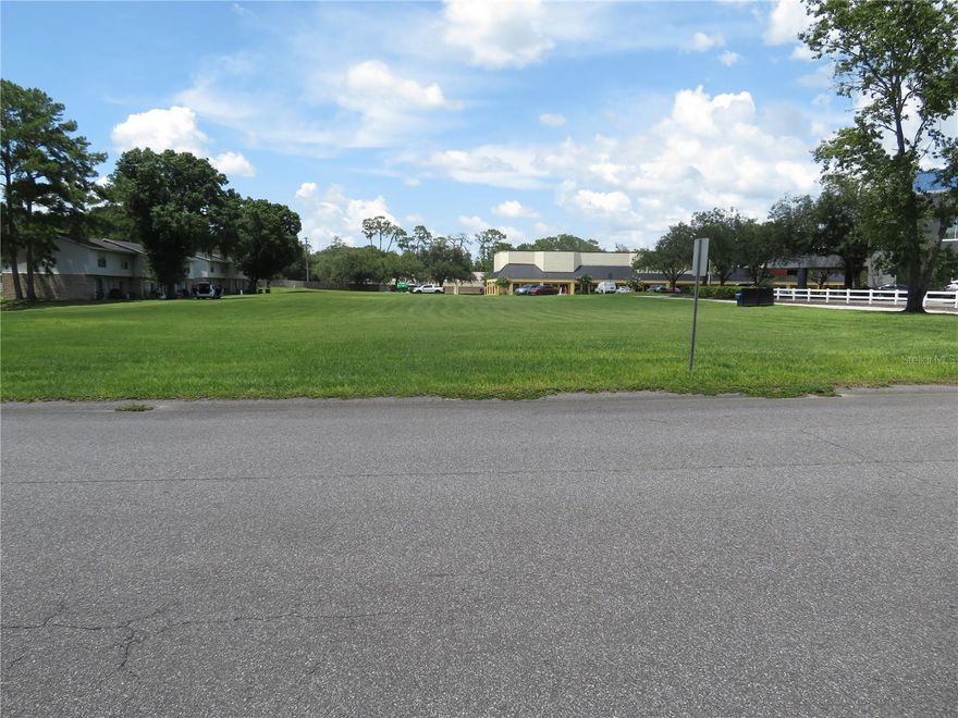 Large Commercial parcel. Great location in Dade City fl.