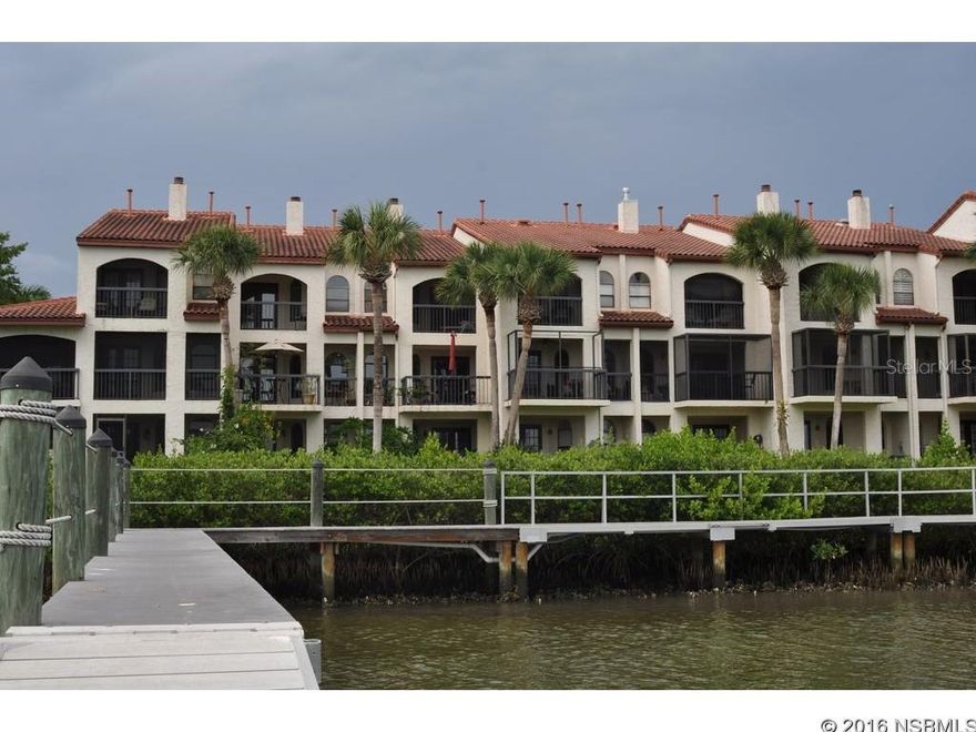 Under contract taking backups. Boat lovers dream! 3 bedroom, 3 1/2 bath townhome on the Intracoastal with deeded deep water boat slip on floating aluminum dock with power. Easy access to the inlet for offshore fishing. The interior includes two master bedrooms upstairs and a bunk bed room downstairs. All rooms have their own private bathroom. The bathrooms and kitchen have been updated and the interior remodeled in 2015. Owner would consider selling with furniture. Located a bike ride away from Canal Street and Flagler Avenue. In-ground community pool, tennis and clubhouse. ;LocationDescription: Condo ;Water: City