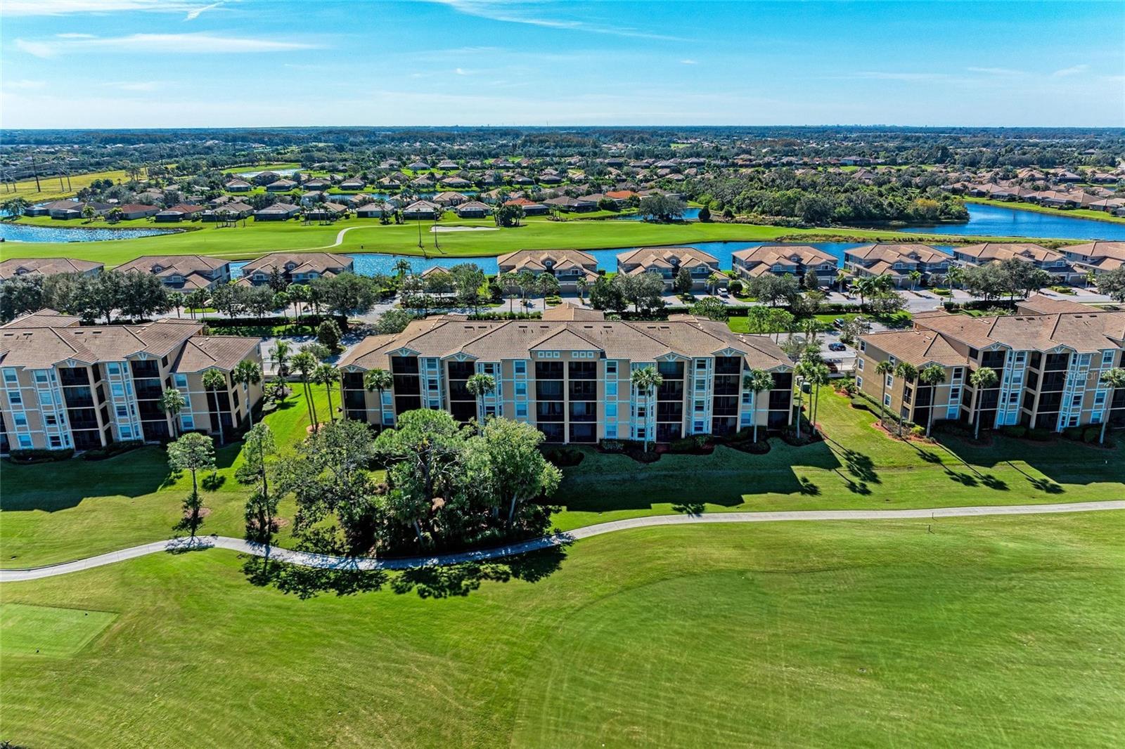PERFECT LOCATION, GOLF DEEDED, NEWER A/C, TURNKEY AND FURNISHED…. This property has it ALL. Experience refined Florida living with this highly sought-after Colonnade Model—the largest condo design in River Strand Golf & Country Club. Perfectly situated on the second floor, this end-unit residence showcases sweeping panoramic views of the golf course and lake, creating a picture-perfect backdrop for everyday living. Offered turnkey, fully furnished, and move-in ready, the home features a spacious split-bedroom floor plan with 2 bedrooms, 2 bathrooms, and a versatile flex room with a sleeper sofa, ideal as a third bedroom, office, or retreat. The gourmet kitchen boasts BEAUTIFUL cabinetry, granite countertops , stainless steel appliances, and a breakfast bar that flows seamlessly into the open living and dining areas, while a private screened lanai overlooks the 6th hole on the Estuary Course. Elegant upgrades include custom crown molding, designer finishes, and a generously sized storage unit, complemented by a newer HVAC system (2023) for year-round comfort and efficiency. Ownership at River Strand provides access to world-class amenities, including 27 holes of championship golf designed by Andrew Green, two resort-style pools plus six satellite pools, a grand clubhouse with a full-service restaurant, grill room, and tiki bar, two modern fitness centers, 9 tennis courts, 8 pickleball courts, and a year-round calendar of social and fitness activities. Ideally located just minutes from I-75, Costco, shopping, dining, and Florida’s award-winning Gulf Coast beaches, this residence perfectly combines luxury, convenience, and recreation within one of the region’s most desirable communities.