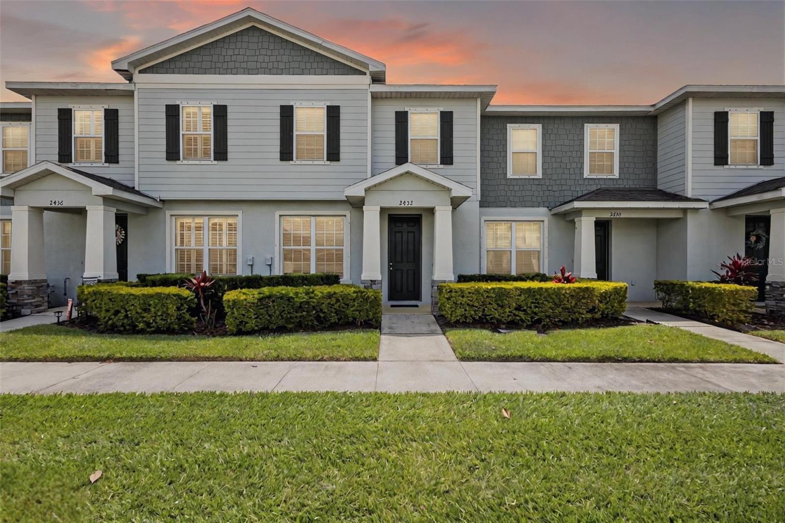 One or more photo(s) has been virtually staged. Beautifully updated townhome in the heart of Asturia, offering low-maintenance living with access to resort-style amenities! This spacious 3-bedroom, 2.5-bath home was built by Ryan Homes.
As you enter, you'll find a welcoming front hallway that leads into a large, open-concept kitchen, dining, and living space—perfect for entertaining or everyday life. The kitchen includes granite countertops, gas range, stainless steel appliances, and a large center island overlooking the living area. A door leads to your private, fenced-in outdoor courtyard—ideal for relaxing, grilling, or enjoying a quiet moment. 2 car detached garage is on the backside of the courtyard.
Upstairs, you'll find all three bedrooms, including a spacious primary suite with a walk-in closet and en-suite bath featuring dual sinks and a walk-in shower. The secondary bedrooms share a full bath, and the upstairs laundry room adds extra convenience.
The home is situated on a quiet street just steps away from Asturia’s top-tier amenities: resort-style pool, fitness center, clubhouse, playground, dog park, and scenic walking trails.
With easy access to the Veterans Expressway, this home makes commuting to Tampa a breeze. Zoned for top-rated schools and located near shopping, restaurants, and more—this one checks all the boxes!