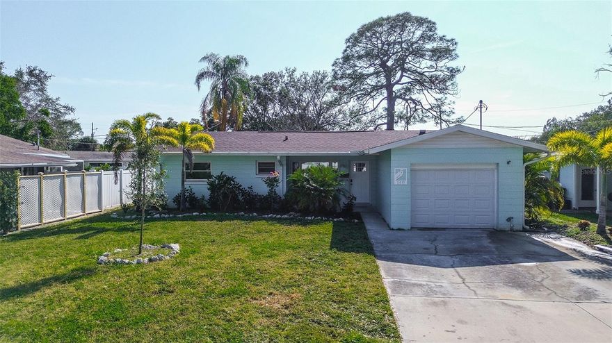 Beautifully renovated 3-bedroom, 2-bath single-family home in highly sought-after Northeast St. Petersburg! Built in 1958 and offering 1,855 sq ft of comfortable living space, this move-in ready home blends mid-century charm with modern upgrades throughout.
Step inside to a bright, open layout featuring a cozy decorative fireplace and updated finishes. The newly renovated kitchen showcases stylish butcher block countertops and a functional layout ideal for cooking and entertaining.
The spacious primary suite includes a stunning ensuite bathroom with a beautifully tiled walk-in shower and double vanity. Both bathrooms have been completely renovated with clean, modern finishes. All bedrooms are generously sized with great natural light.
Enjoy indoor-outdoor living with a large backyard which is perfect for a future pool, garden, or outdoor entertaining. The home also includes an attached one-car garage offering storage and laundry space.
Located in one of St. Pete’s most desirable areas, you’re just minutes from top-rated restaurants, shopping, parks, boat ramps, downtown St. Petersburg, and the Gulf beaches. With its thoughtful updates, ideal layout, and prime location, this home is a fantastic opportunity for anyone seeking comfort, style, and convenience.
Vacant and easy to show—schedule your tour today!