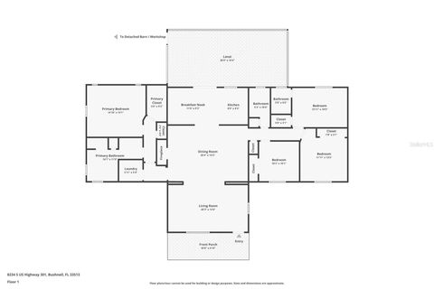 Tiny photo for 8234 S Us 301, Bushnell, FL 33513 (MLS # G5110149)