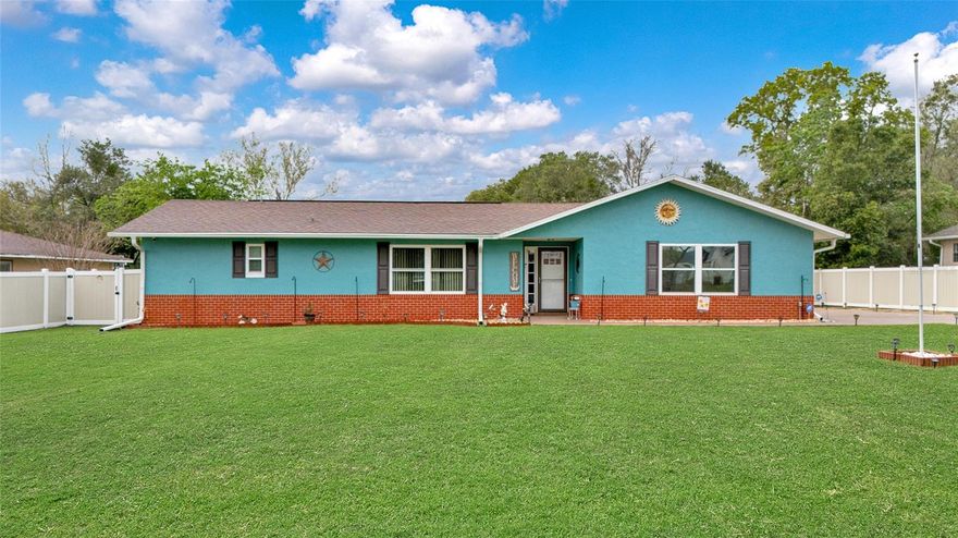 Welcome to your dream home in beautiful Ocala, FL! This meticulously maintained 3-bedroom, 2-bathroom residence offers the ideal combination of modern interior finishes and expansive outdoor living. Situated on a premier 0.34-acre lot, this property is a rare find for those who value privacy and room to roam. Gourmet Kitchen: Features sleek, high-end granite countertops, ample cabinetry, and a modern design perfect for entertaining. All of the appliances are included. Spacious Living with 1,752 square feet of space. A bright and airy floor plan with split bedrooms for maximum privacy. Primary Suite: Includes a private master bathroom and generous closet space. Exterior Florida Oasis: Relax in your fully enclosed screened-in lanai to enjoy the Florida breeze year-round. Nice shed and a the nice big yard is fully fenced making it a secure paradise. Roof was replaced 2020. A spacious double car garage provides plenty of room for vehicles and additional storage. Prime Ocala neighborhood with easy access to local amenities. Don’t miss out on this Ocala gem! Schedule your private showing today.