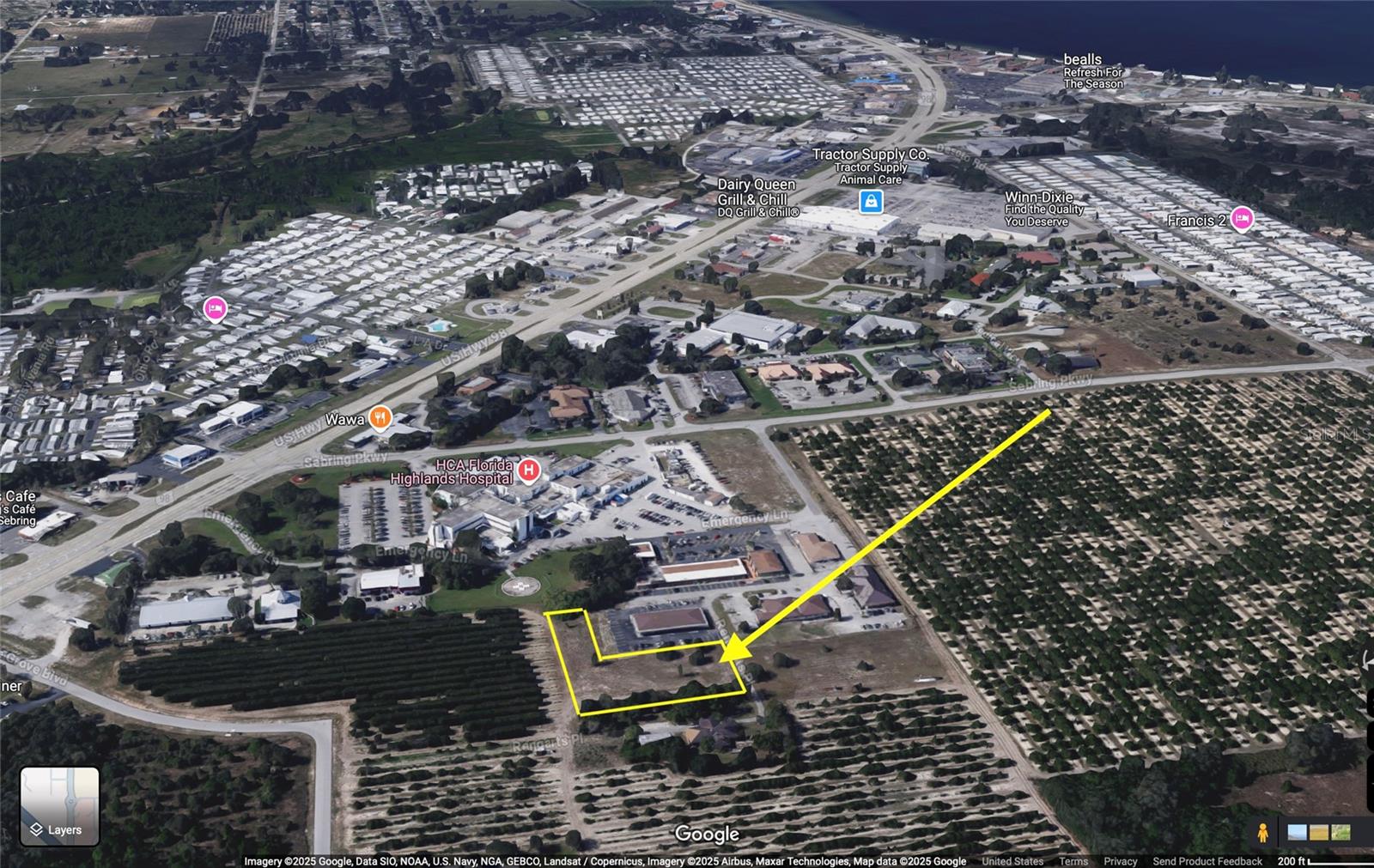 MEDICAL CENTER - Land