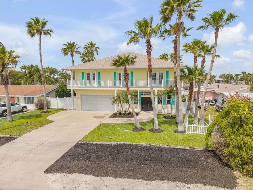 Just steps from the sand and the vibrant energy of Flagler Avenue, this property presents a rare opportunity to own a truly unique coastal compound in the heart of New Smyrna Beach’s highly sought-after Central Beach district. This expansive two-story residence offers 4,652 square feet of air-conditioned living space, thoughtfully designed with 6 bedrooms, 4 full bathrooms, and 2 half bathrooms, making it ideal for large families or a high-performing vacation rental. Built with solid block construction on both levels, this home delivers durability, peace of mind, and timeless coastal appeal. Inside, the generous layout provides multiple living and entertaining spaces, allowing everyone to spread out and enjoy the beach lifestyle in comfort. Whether hosting extended family or accommodating guests, the scale and flexibility of this property are unmatched in this prime location. Positioned within walking distance to the beach, dining, shopping, and nightlife, this home offers the ultimate blend of privacy and convenience. Spend your days by the ocean and your evenings enjoying everything Central Beach has to offer—all just a short stroll away. Whether you’re searching for a private family beach retreat, an income-producing investment, or a legacy property to enjoy for years to come, this home delivers a rare combination of size, location, and versatility in one of Florida’s most desirable beachside communities.