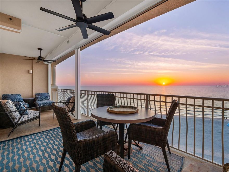 HUGE price adjustment, $100,000 in savings! Welcome home to the pinnacle of coastal living in one of Redington Shores' most sought-after gated Gulf-front communities. Step off the elevator onto the exclusive top floor, where only three neighbors share the privilege of the penthouse level. Open the front door and the Gulf immediately calls you forward, drawing you through sunlit, open-concept spaces toward an expansive 27-foot covered terrace that is your front-row seat to endless white sand and shimmering turquoise horizons.
Inside, fresh interior paint and new luxury vinyl plank flooring set a crisp, modern tone. A chef-inspired expansive kitchen anchors the main living area, flowing effortlessly toward those jaw-dropping views. The split floor plan offers three spacious bedrooms and three full baths, giving everyone room to unwind in comfort. Impact-resistant glass and hurricane shutters wrap the home in protection while keeping the panorama as stunning as ever.
And here's where this property truly stands apart: 30-day minimum rentals allow your investment to earn while you live your life, whether you're here full-time or soaking up the beach between travels. Pets are welcome too, because paradise should include everyone you love.
Below, La Vistana's heated pool sparkles. Beyond, the Gulf awaits. If you want a home that doesn't just offer luxury but returns it, this is how to own the beach.