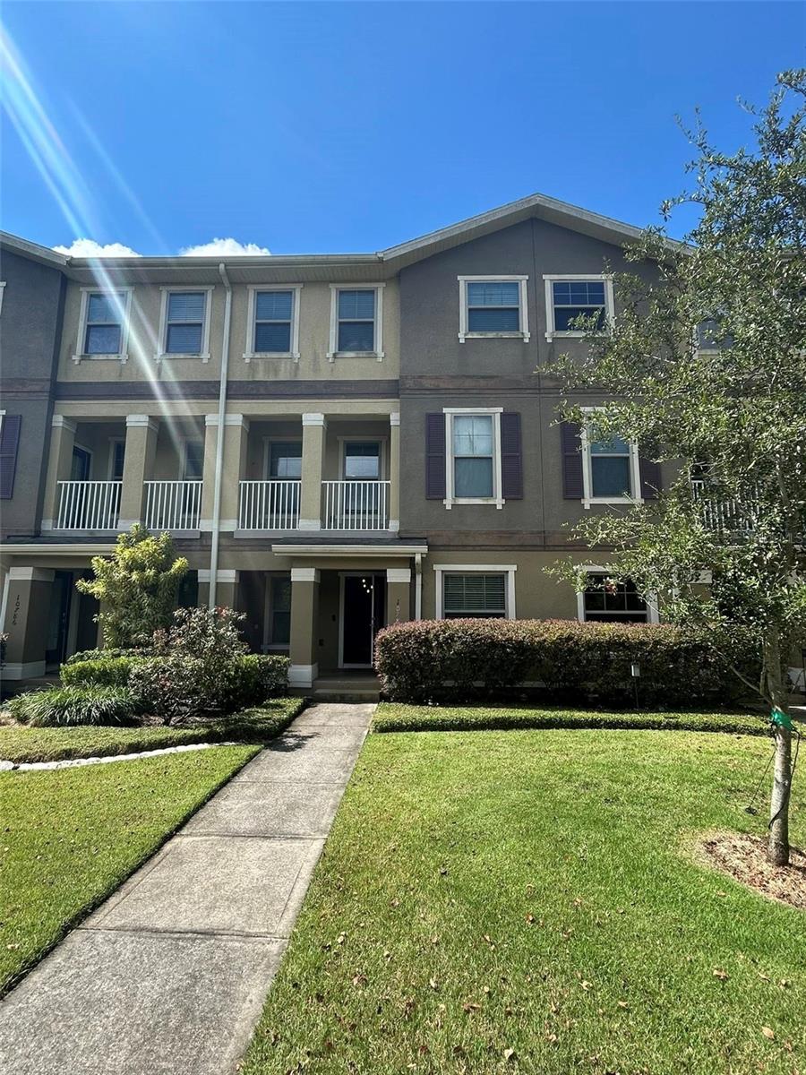 Situated in the heart of Lake Nona’s 17-square-mile master-planned community, this 3-bedroom, 2 half bath townhome in Ravinia at East Park blends modern design with unmatched convenience.
Spread across three floors for added privacy, the home offers a spacious, open floorplan filled with natural light. Features include tile flooring, remote-controlled lighting fixtures, and an upgraded kitchen with sleek stainless steel appliances, and ample storage. A private balcony creates the perfect retreat, while the two-car garage adds everyday practicality.
Community amenities include tennis and pickleball courts, playgrounds, and lakeside walking paths—all designed to support an active lifestyle. Positioned next to Orlando International Airport, Lake Nona is home to Medical City, innovative research facilities, retail and dining districts, and year-round cultural events. Families will appreciate the opportunity to “educate yourself” in a community known for its strong academic reputation.
With lakefront views, contemporary finishes, and access to one of Orlando’s fastest-growing hubs, this East Park residence is a standout opportunity to live, work, and thrive in Lake Nona.
