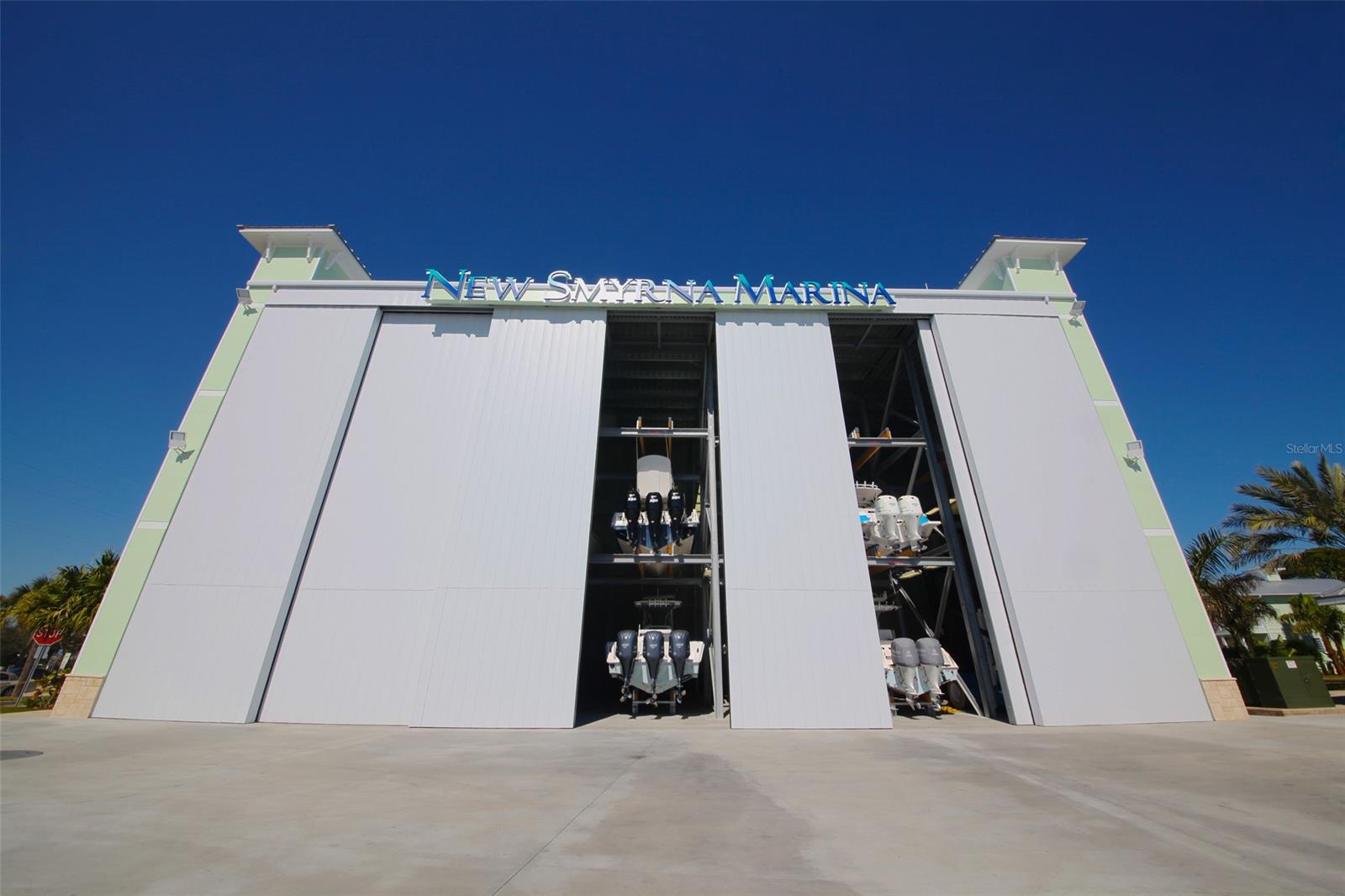BEST DRY STACK STORAGE FACILITY IN NEW SMYRNA BEACH! One of the best dry-slips in the New Smyrna Marina rackominium, a perfect "FIRST LEVEL" location, located on the North Causeway! "D-3" will accommodate up to a 40ft boat with a maximum height of 14ft & 12ft wide. Only 21 racks total. Currently a 2018 36ft Invincible, with trip 300 Yamahas calls this superb dry stack rackominium home. Boat is offered for sale separately. First level location allows access to your boat directly for prep or maintenance without having to schedule the forklift service. Let the New Smyrna Marina do all the work! With proper notice, boat is removed with a forklift all clean and ready to use! On your return, your boat will be placed back into your rack. New Smyrna Marina amenities include a pool, bathrooms and shower, fish cleaning stations, fuel station (diesel & gas), The Fishing Store (light provisions and tackle) and adjacent to Outriggers Tiki Bar and Grille Restaurant. Bonus - If seeking a second or permanent home within the New Smyrna Marina, then look no further, 15 Old Feger Drive (single family home) is being sold separately (mls #1071602=$1,175,000). Beach & Flagler Avenue 5 minute drive. Ponce Inlet less than 3 miles away!